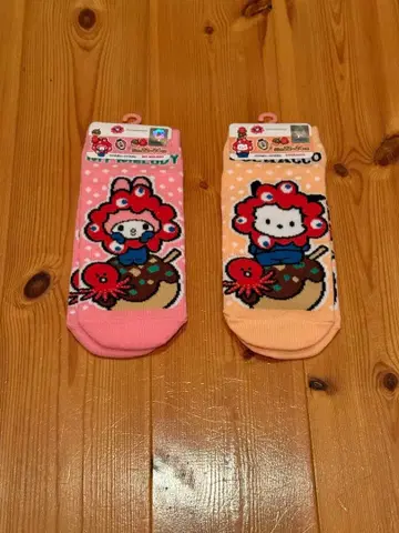 산리오 미야쿠미야쿠 양말 포차코 마이멜로디 세트