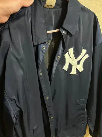 New York Yankees 자켓 네이비