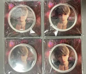 세이야 반투명 캔뱃지 4점 세트