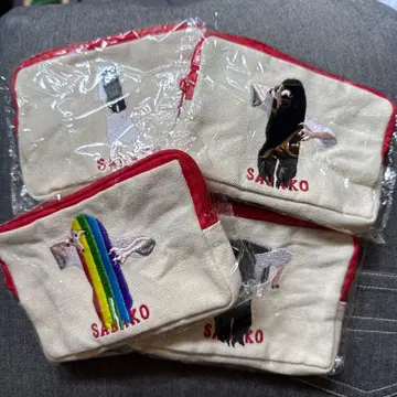 사다코 파우치 가챠가챠 4점 세트