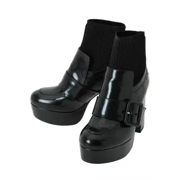 EATME 벨티드 로퍼 부츠 M 사이즈