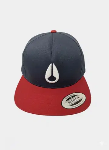 네이비/레드 야구 모자 SNAPBACK