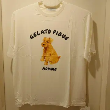 GELATO PIQUE HOMME 개 프린트 T셔츠