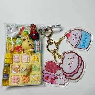 가챠 채워넣은 듯한 파우치 & 캔디 백 키링