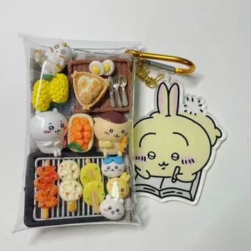 가챠 채워넣은 듯한 파우치 & 캔디 백 키링