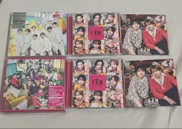 타임리스 timelesz FAM CD+Blu-ray 4점 세트