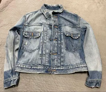 moussy 빈티지풍 데님 자켓 G 마우지 used
