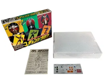 데드스탁 BANDAI 3체인지 크로스 가면라이더 BLACK RX