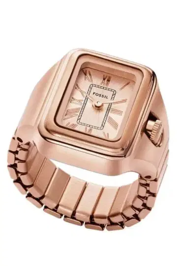 FOSSIL 핑크 골드 반지 시계 가격 인하 협상 OK