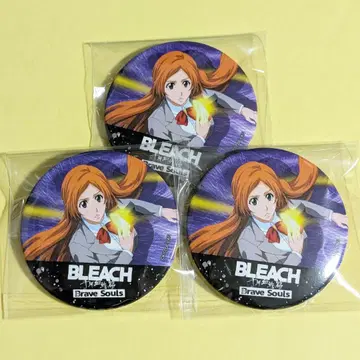BLEACH 이노우에 오리히메 브레솔 캔뱃지 3개 세트