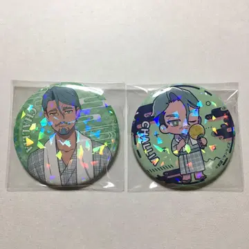 기동전사 건담 지크 액스 극락탕 캔뱃지 (샤리아*블)