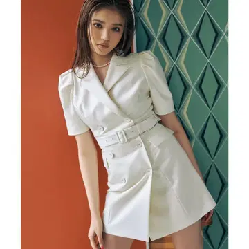 에이미 이스트 월 eimy JACKET MINI DRE IVORY