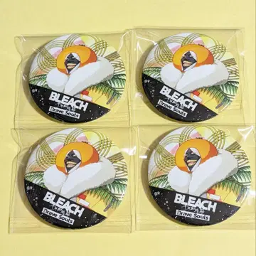 BLEACH 쿠로츠치 마유리 브레솔 캔뱃지 4개 세트