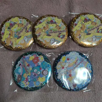 산리오 캐릭터 캔뱃지 5개 세트