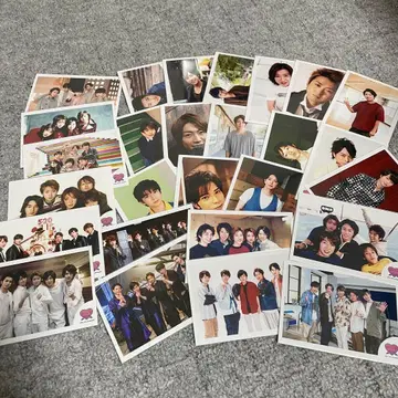 아라시 미니 사진 세트 전원 합계 25장
