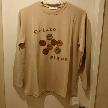 Gelato Pique 베이지 롱T셔츠 L