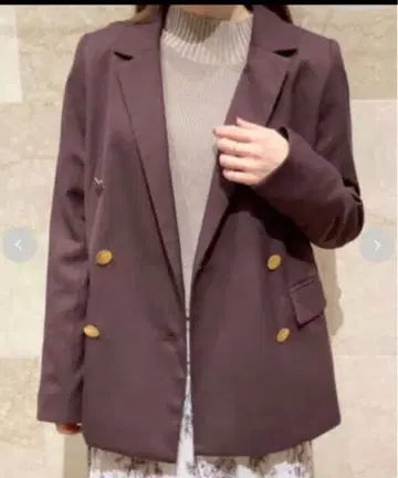 인기 완판일 SNIDEL 지속가능성 더블 자켓