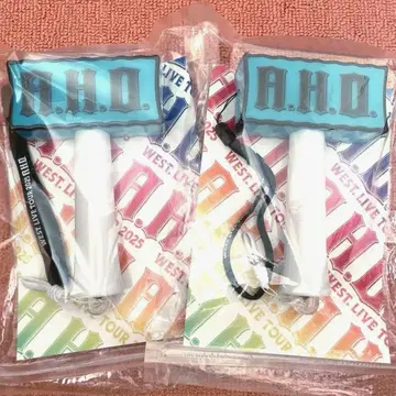 WEST. A.H.O. 응원봉 2개 세트 aho