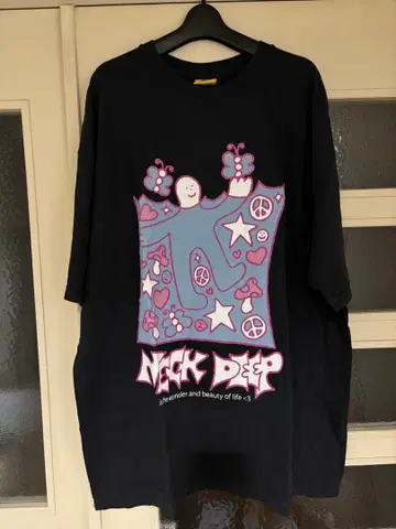 NECK DEEP HONEY TV 콜라보 T셔츠 2XL
