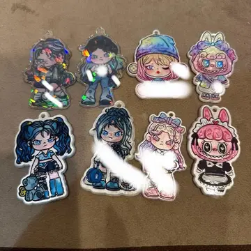 캐릭터 아크릴 키링