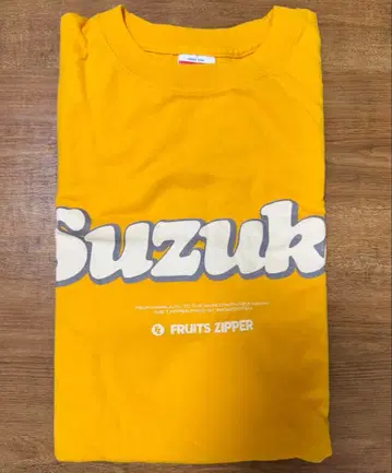 FRUITS ZIPPER 칭사이 스즈카 최애 어필 T셔츠 초기