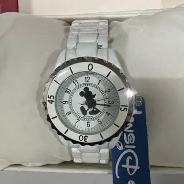 디즈니 아날로그 손목시계 화이트 정크제품?