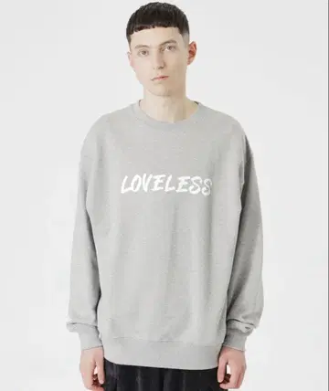 LOVELESS 로고 맨투맨
