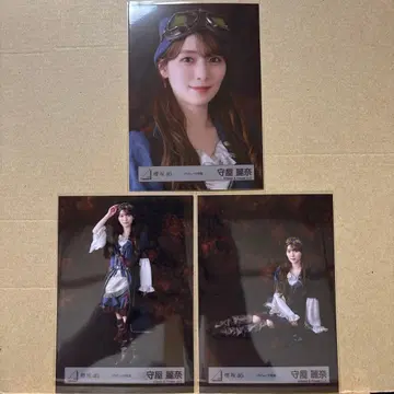 사카즈키46 파이리츠 브로마이드 모리야 레이나 요리, 히키, 앉은 모습