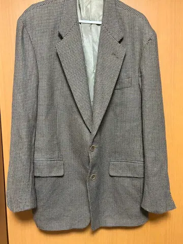 Evan Picone 체크 무늬 테일러드 자켓