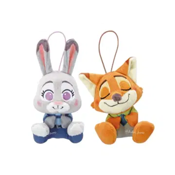 [인형뽑기 경품] 므냐스야 마스코트 주토피아 2 닉 주디