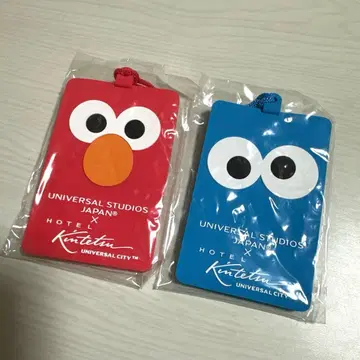 유니버설 스튜디오 재팬 엘모 쿠키 몬스터 패스 케이스