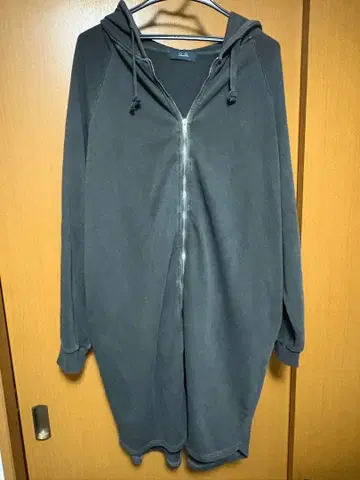 DimiLess 풀 집업 그레이 후드티