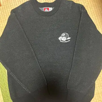 벤 데이비스 블랙 니트 스웨터