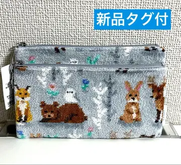 페일러 FEILER 윈터 애니멀즈 파우치 미사용 새상품