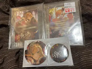 우즈키 코 생일 굿즈 아크릴 사진 프레임 캔뱃지 세트