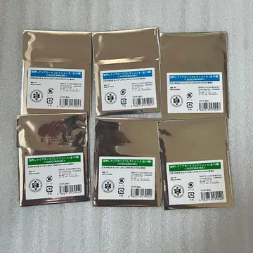 죠죠 캐러밴 금박 클리어 카드 랜덤 각 3장 총 6점 미개봉 새상품