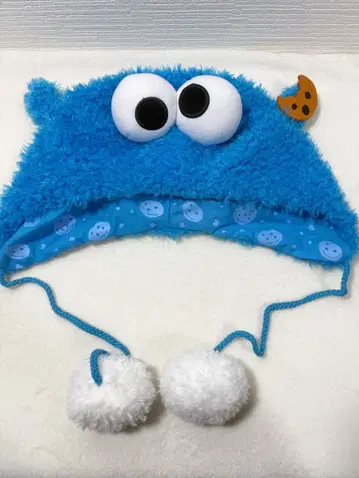 USJ 세서미 스트릿 쿠키 몬스터 팬캡 모자