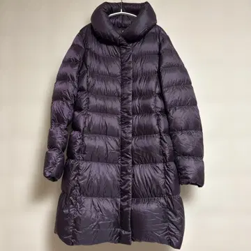 UNIQLO 다운 코트 M 롱다운 페더 여성용 유니클로