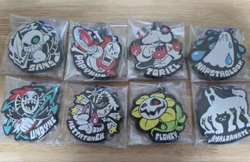 Undertale 캡슐 러버 마스코트 컴플리트 세트