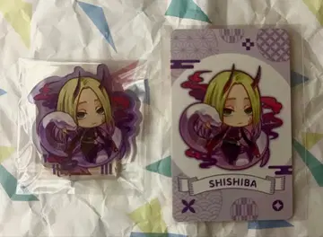 사카모토 데이즈 신가마이 남코 백귀야행 특전 아크릴 스탠드 카드