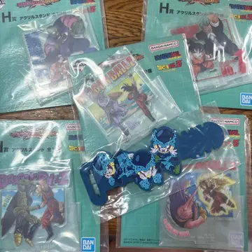 제일복권 드래곤볼 VS 옴니버스 CROSS H상 아크릴 스탠드 5개 세트