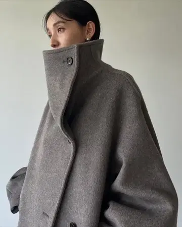 UP NECK OVER DOUBLE COAT