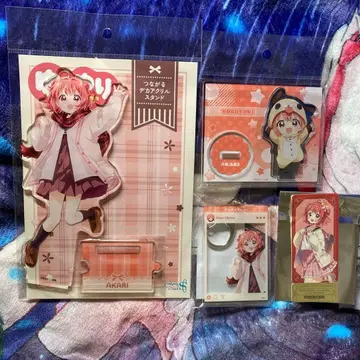 유루유리 아카자 아카리 아크릴 스티커 세트