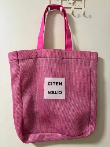 CITEN 시텐 컬러 전개 메쉬 토트 핑크