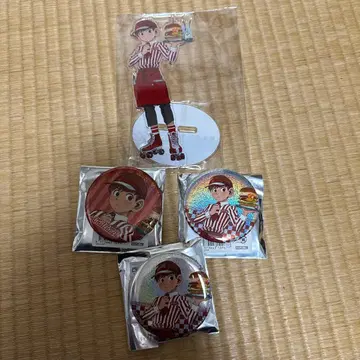 일격 컬렉션 던전밥 칠척 아크릴 스탠드 캔뱃지 세트