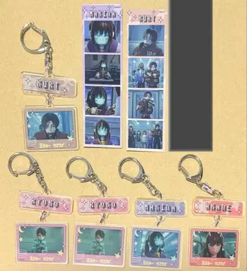 은하 특급 밀키 웨이 TSUTAYA 프리풍 씰 연결 키링