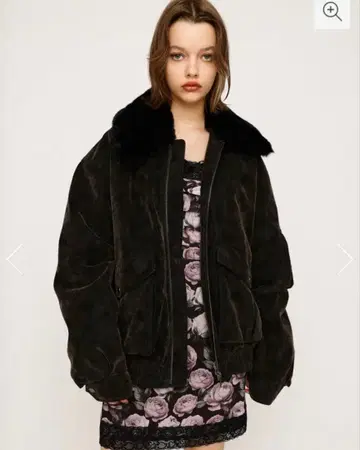 SLY WASHED PUFFER 블루종