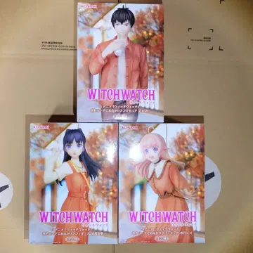 위치워치 가을 컬러 코디로 외출 피규어 와카츠키, 오츠기, 미야오