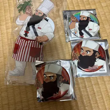 일격 컬렉션 던전밥 센시 아크릴 스탠드 캔뱃지 세트