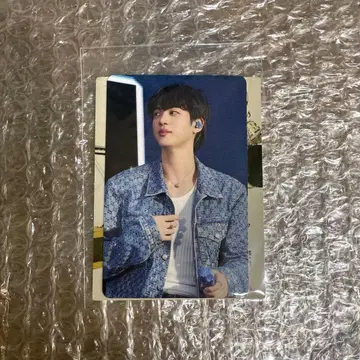 BTS 진 RUNSEOKJIN 라이브 뷰잉 특전 트레이딩 카드